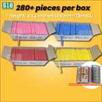 Load image into Gallery viewer, Birthday Candle Small for Cake and Party Spiral - 280+ pieces - Blue / Red / Yellow / Pink

