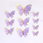 Load image into Gallery viewer, Butterfly 11 pcs /10pcs Cake Topper Baking Decoration
