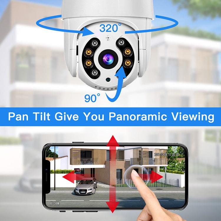 5 mp PTZ Wifi Smart Camera CCTV IP Auto Tracking ICsee Android ios