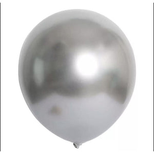 20pcs /10 pcs Balloon 10-in Chrome Metallic Latex Lobo Birthday Wedding Party