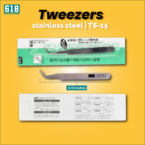 Tweezers Stainless Steel Dragees Applicator Baking Tool