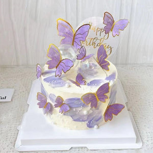 Butterfly 11 pcs /10pcs Cake Topper Baking Decoration