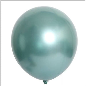 20pcs /10 pcs Balloon 10-in Chrome Metallic Latex Lobo Birthday Wedding Party