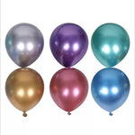 Load image into Gallery viewer, 20pcs /10 pcs Balloon 10-in Chrome Metallic Latex Lobo Birthday Wedding Party
