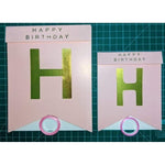 Load image into Gallery viewer, Happy Birthday Banner Banderitas Flag Party Favors Needs Decor
