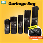 Load image into Gallery viewer, Trash Bag / Garbage Bag / Bin Bag Simple Home - Black (S,M,L,XL,XXL) - Star Sealed / X Sealed
